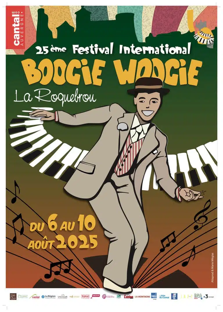 boogie woogie laroquebrou 2025 affiche festival musique