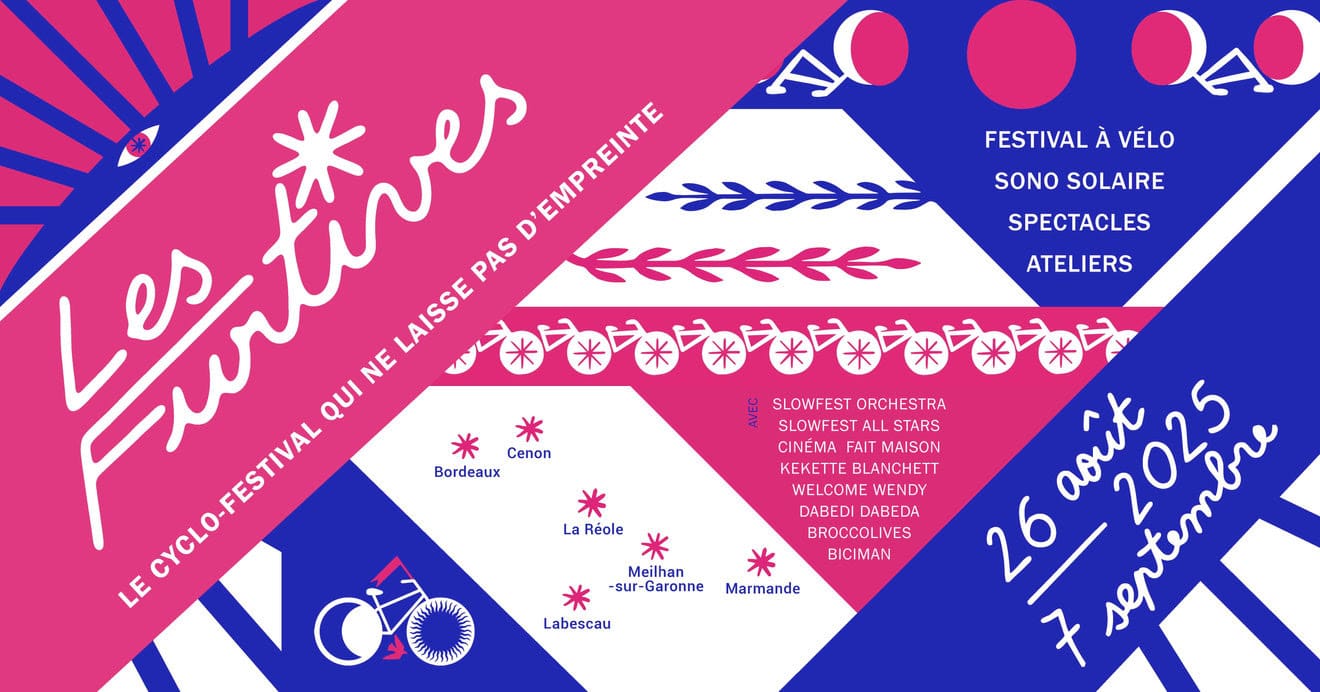 festival itinérant à vélo qui ne laisse pas d'empreinte