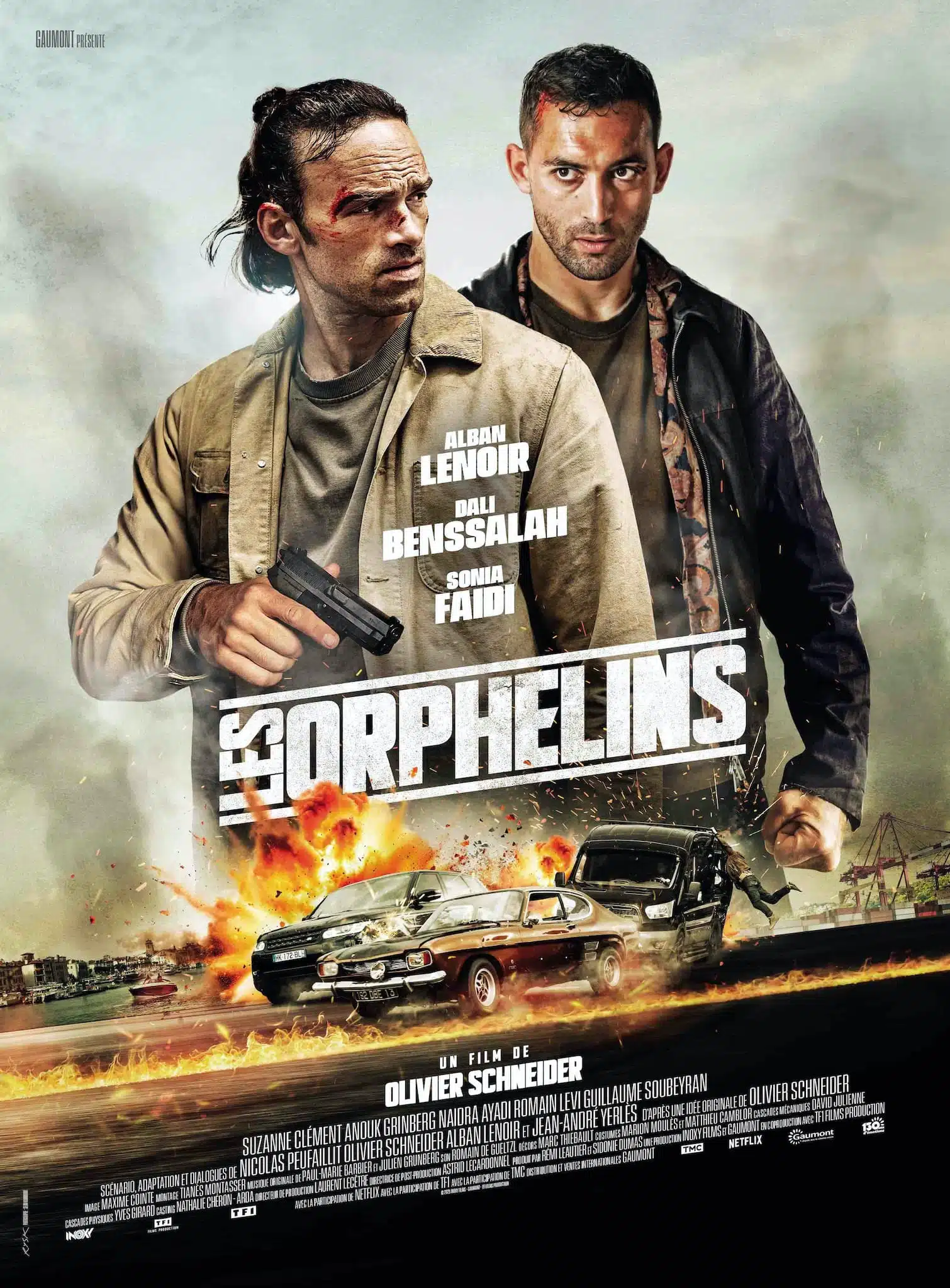 les orphelins d'olivier schneider affiche film cinéma action policier