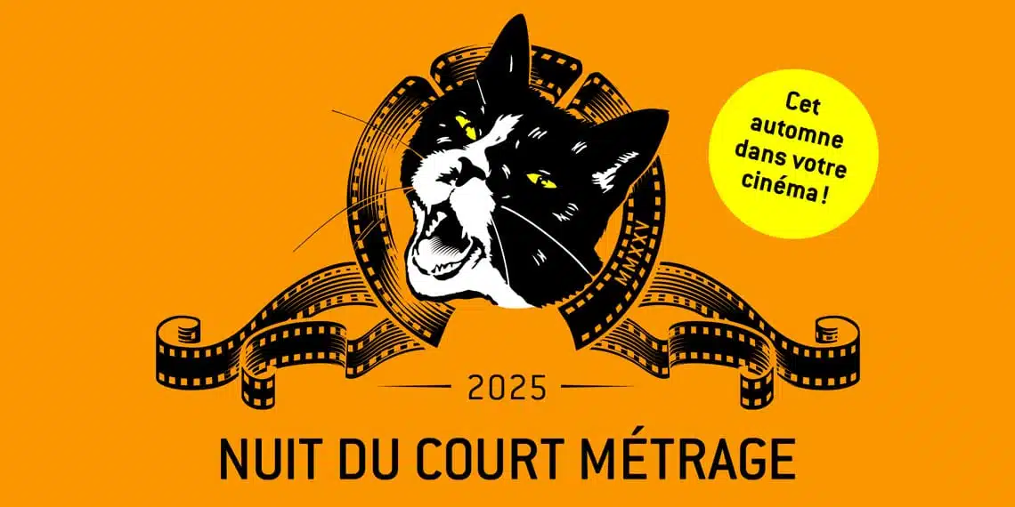 Tournée de la Nuit du Court métrage 2025 visuel manifestation cinéma films suisse