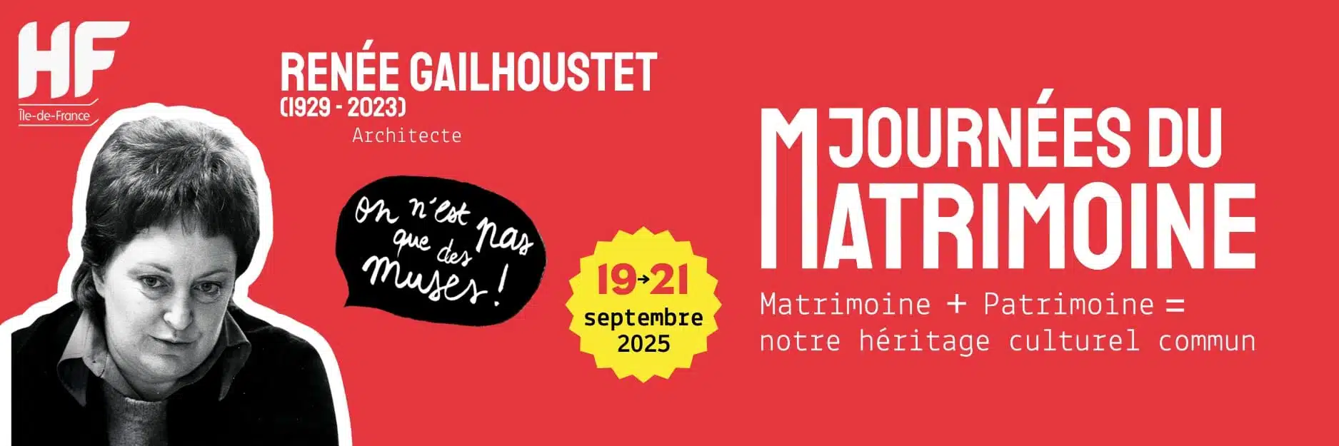 journées du matrimoine 2025 affiche ile-de-france