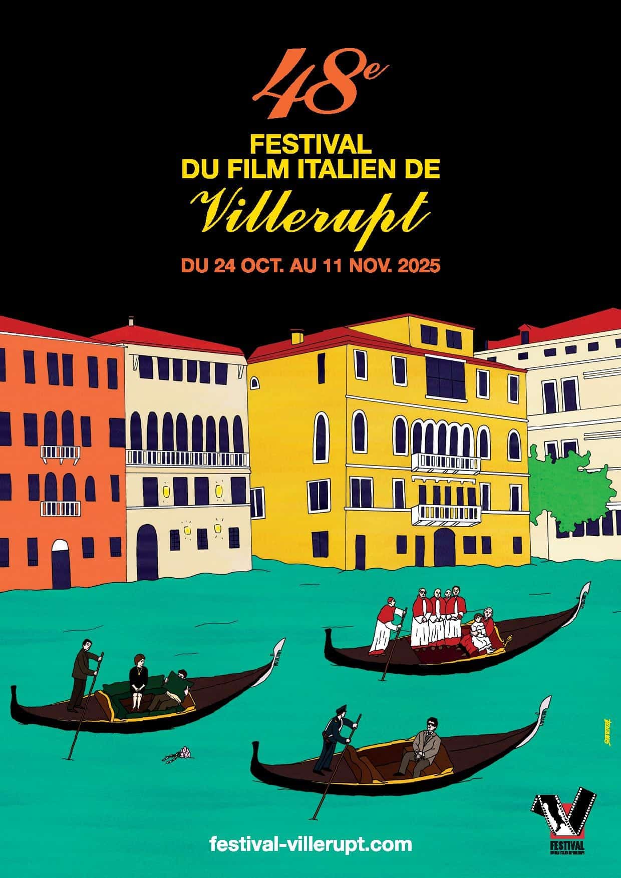 Festival du Film Italien de Villerupt 2025 affiche manifestation dédiée au cinéma italien