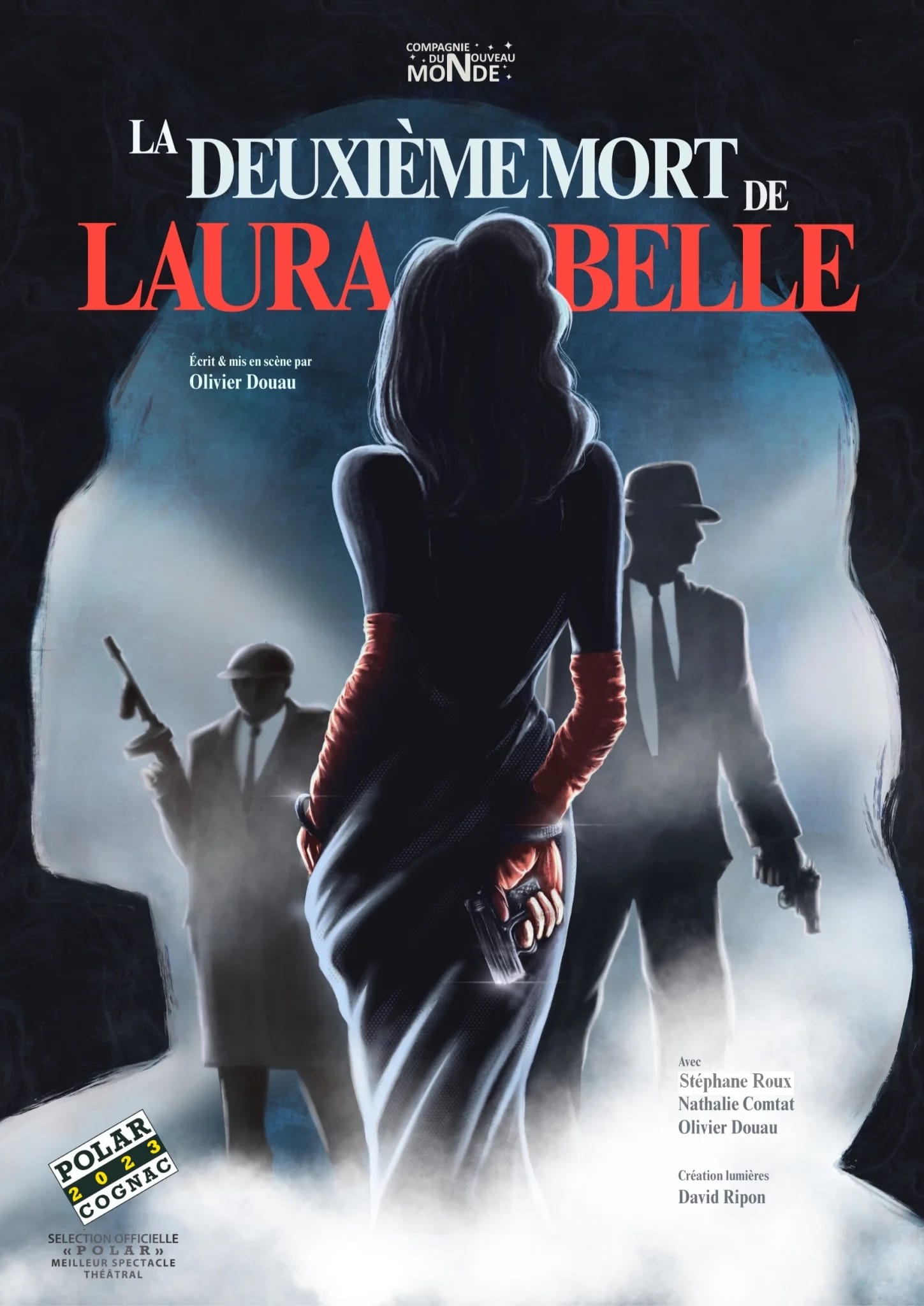 aura belle avignon off 2025 affiche Théâtre contemporain policier