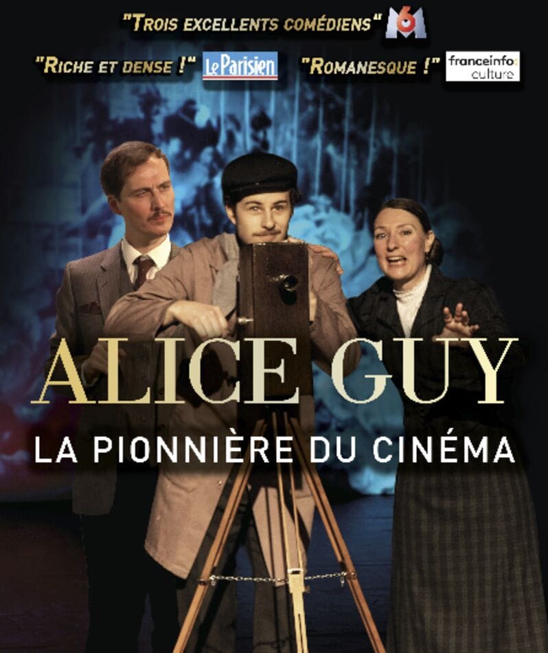 alice guy la pionnière du cinéma affiche théâtre contemporain biopic